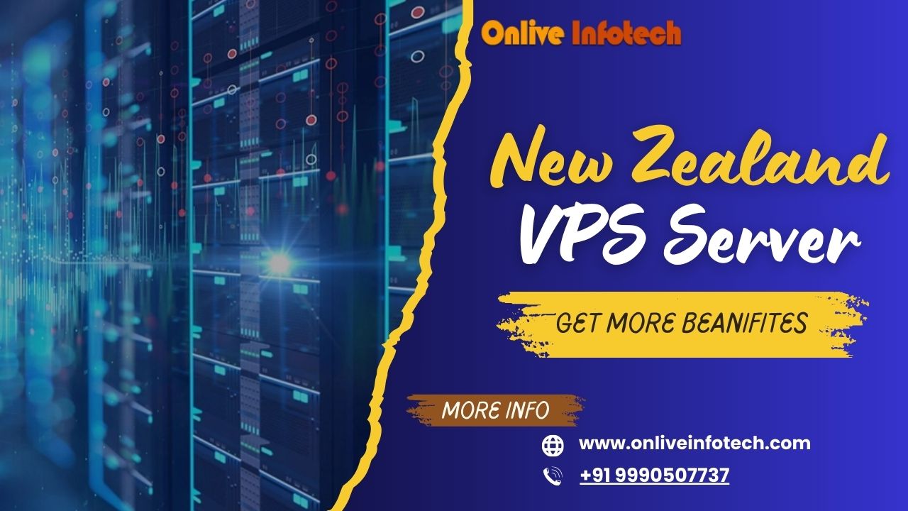 Get Blockchain Optimized New Zealand VPS Server by Onlive Infotech
